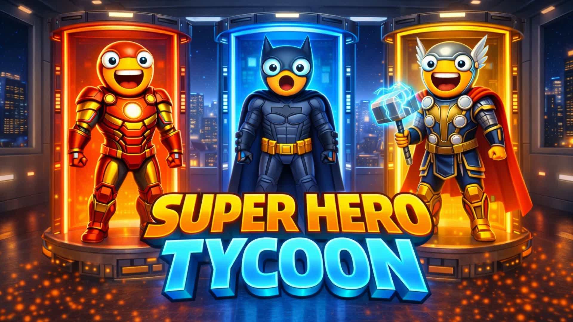 SUPER HERO TYCOON [NEW] - fortnite