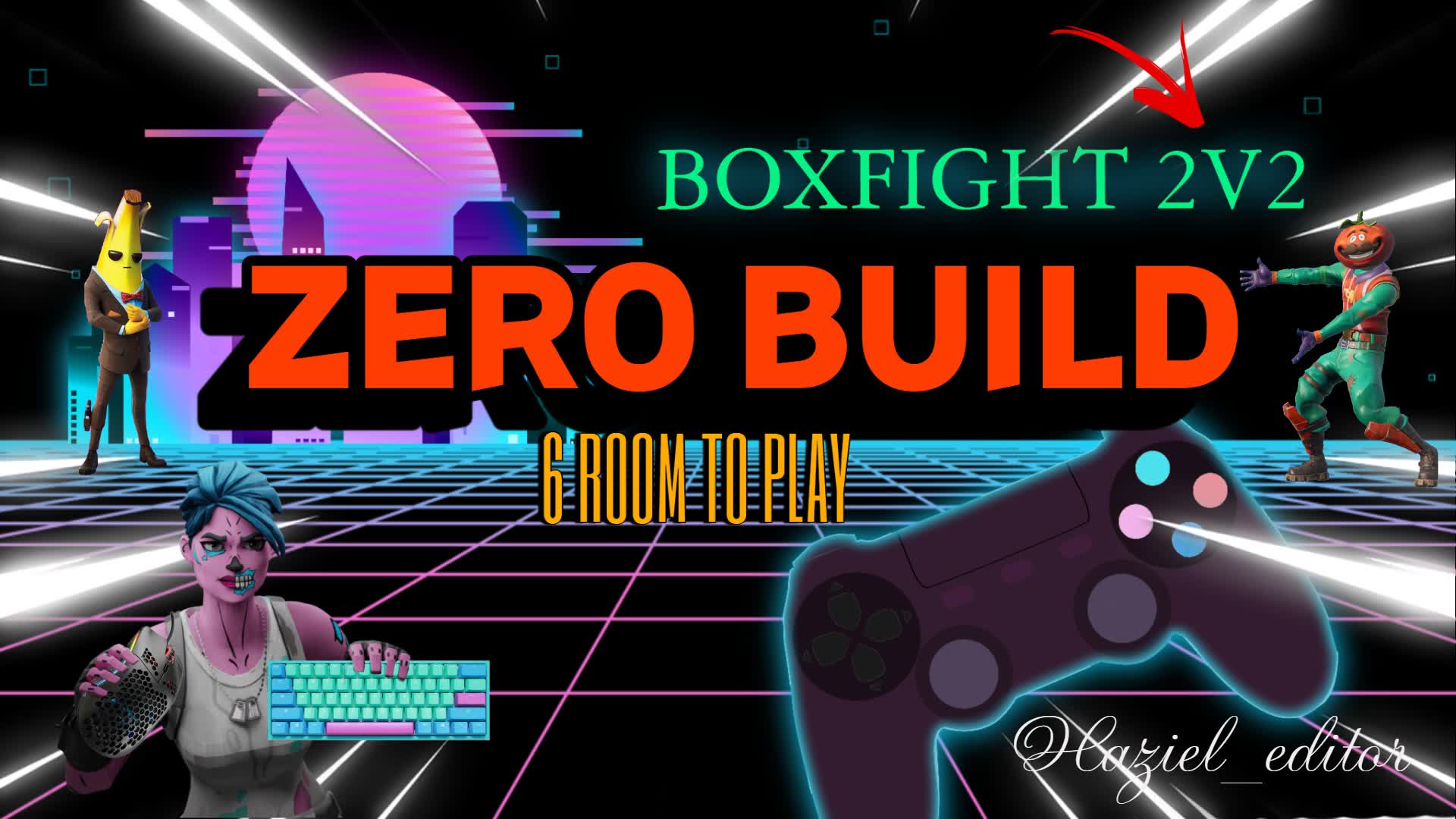 BOXFIGHT ZERO BUILD 2v2