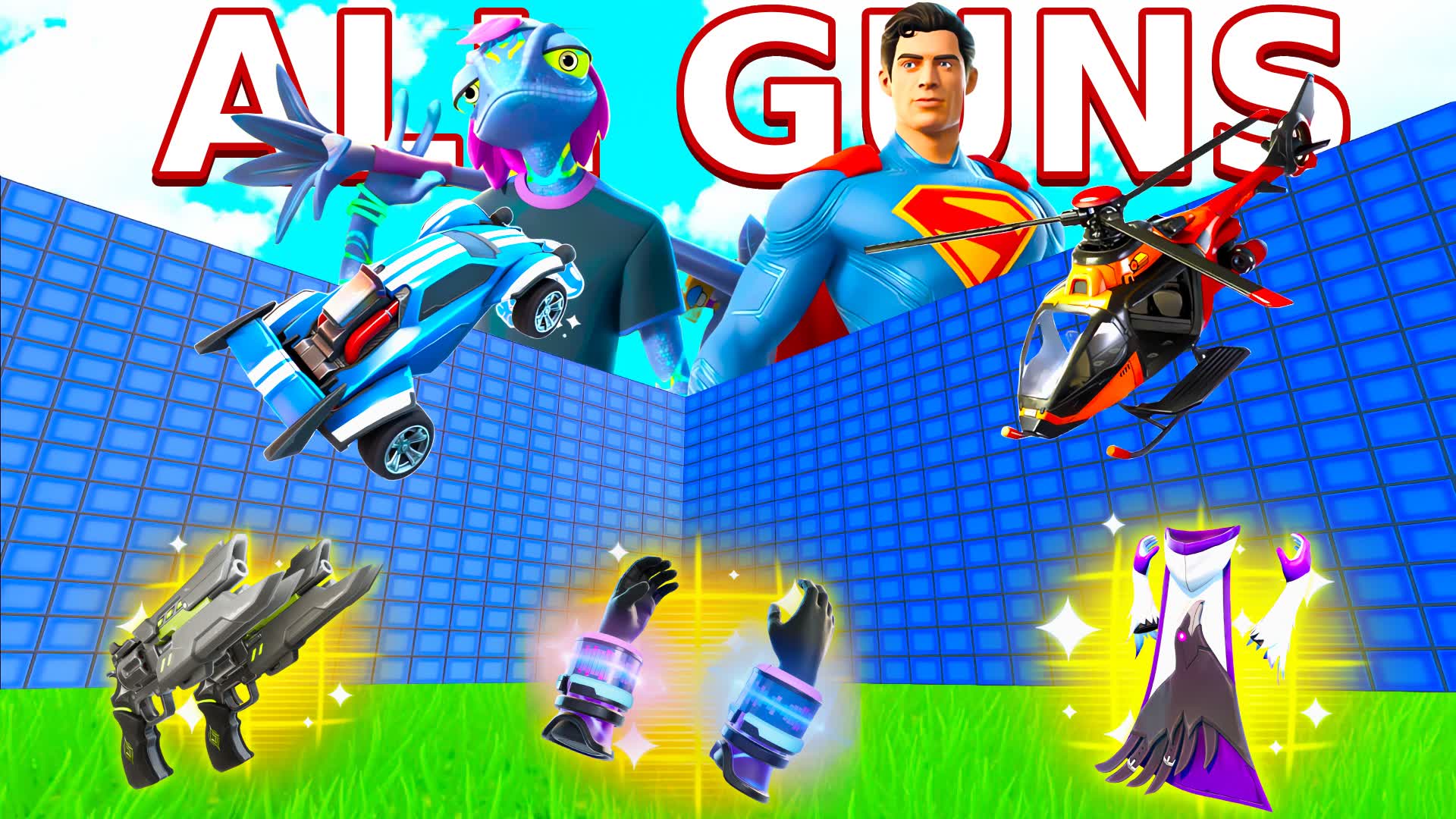INSANE 1V1 WITH EVERY WEAPON & VEHICLES
