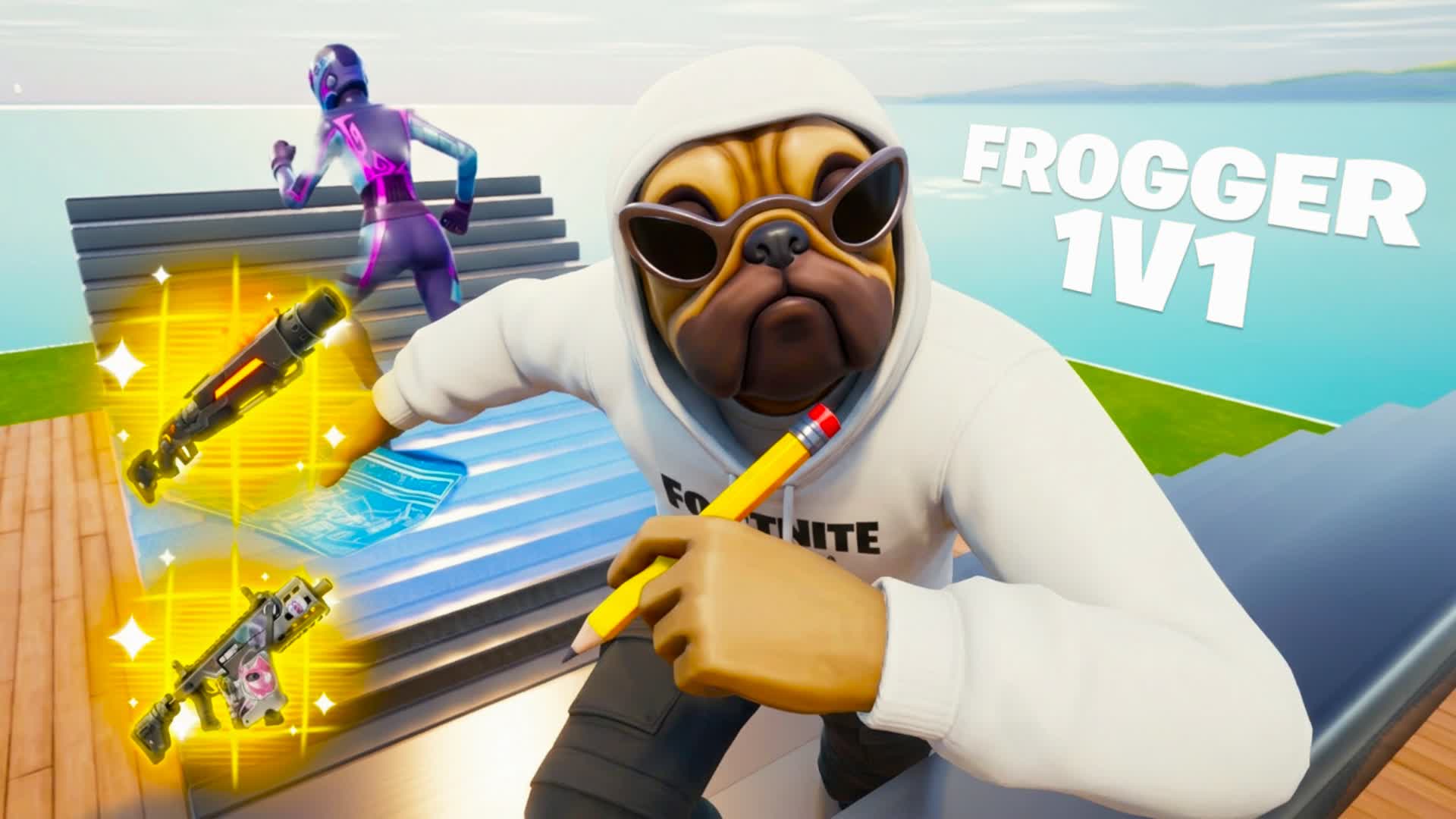 FROGGER 1V1 BUILD FIGHTS [200 PUMPS]