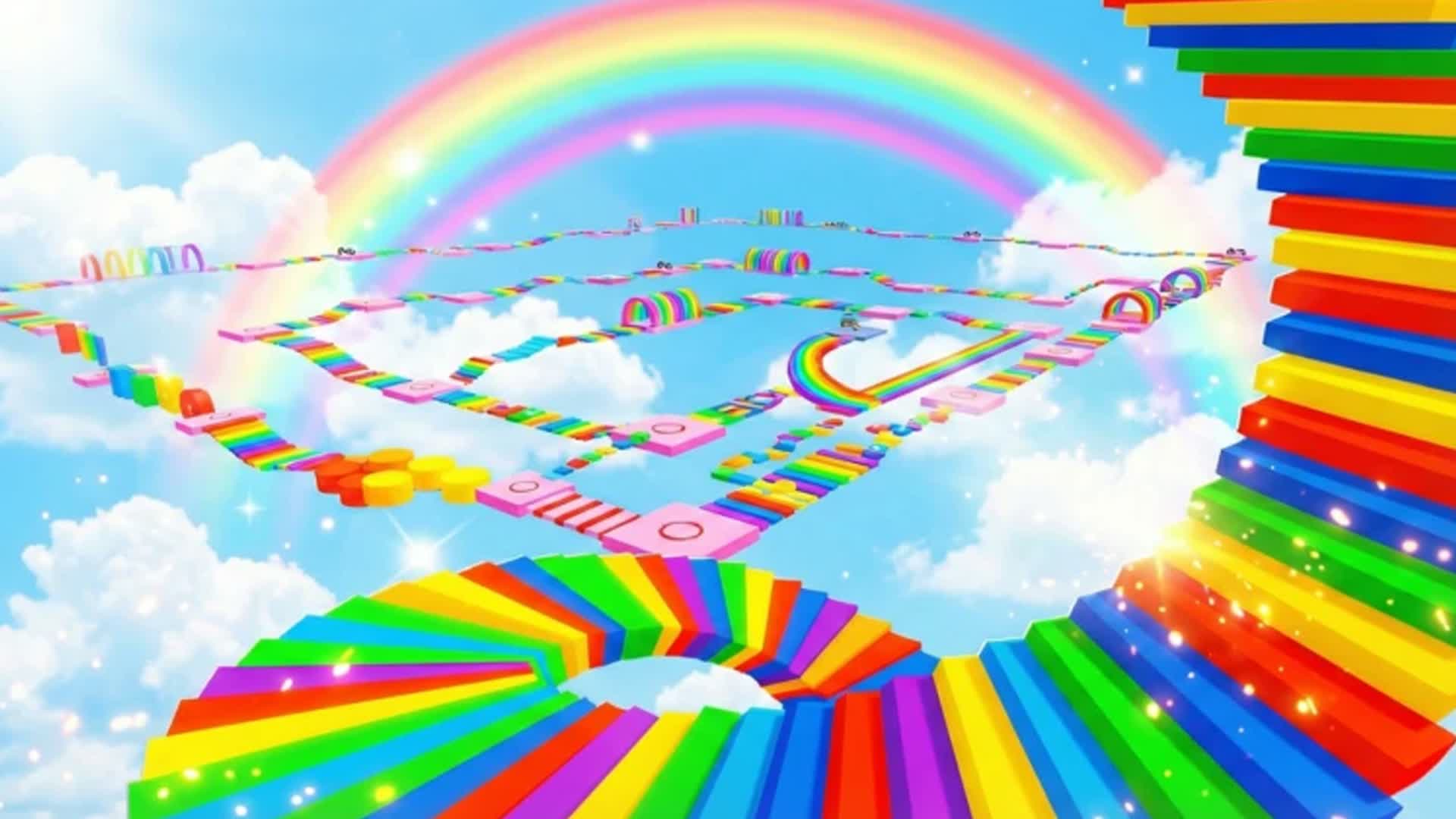 RAINBOW LOBBY BRAINROT OBBY PARKOUR ⭐
