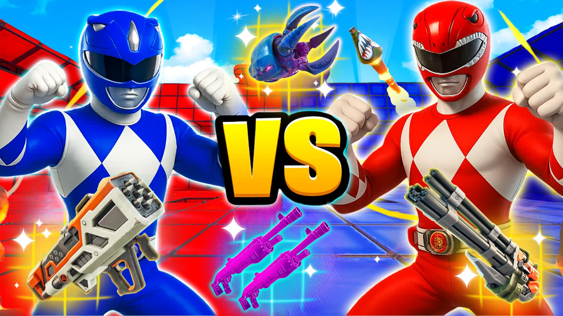 POWER RANGER VI⭐️RED VS BLUE 🔴🔵