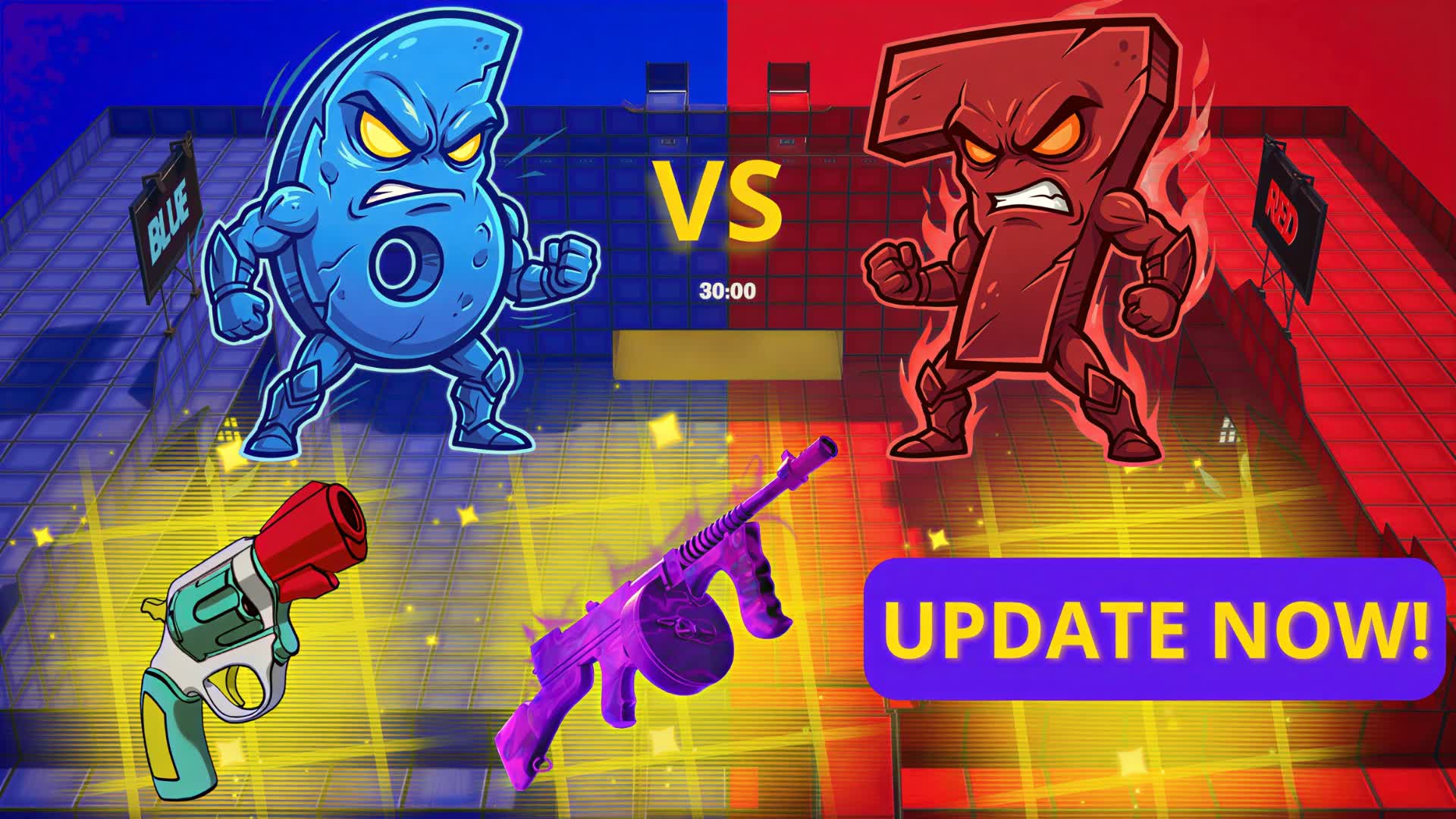 RED VS BLUE (6 vs 7)