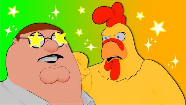 🔥Crazy Peter Vs Chicken🔥