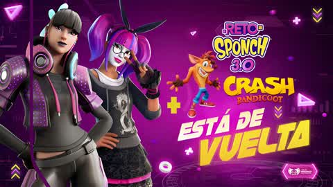 RETO SPONCH 3.0 + CRAZY CRASH BANDICOOT