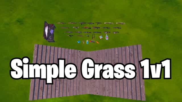Simple Grass 1v1 Build Fights