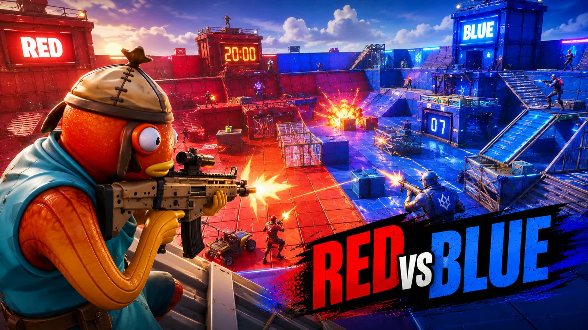 SUPER RED VS BLUE ARENA