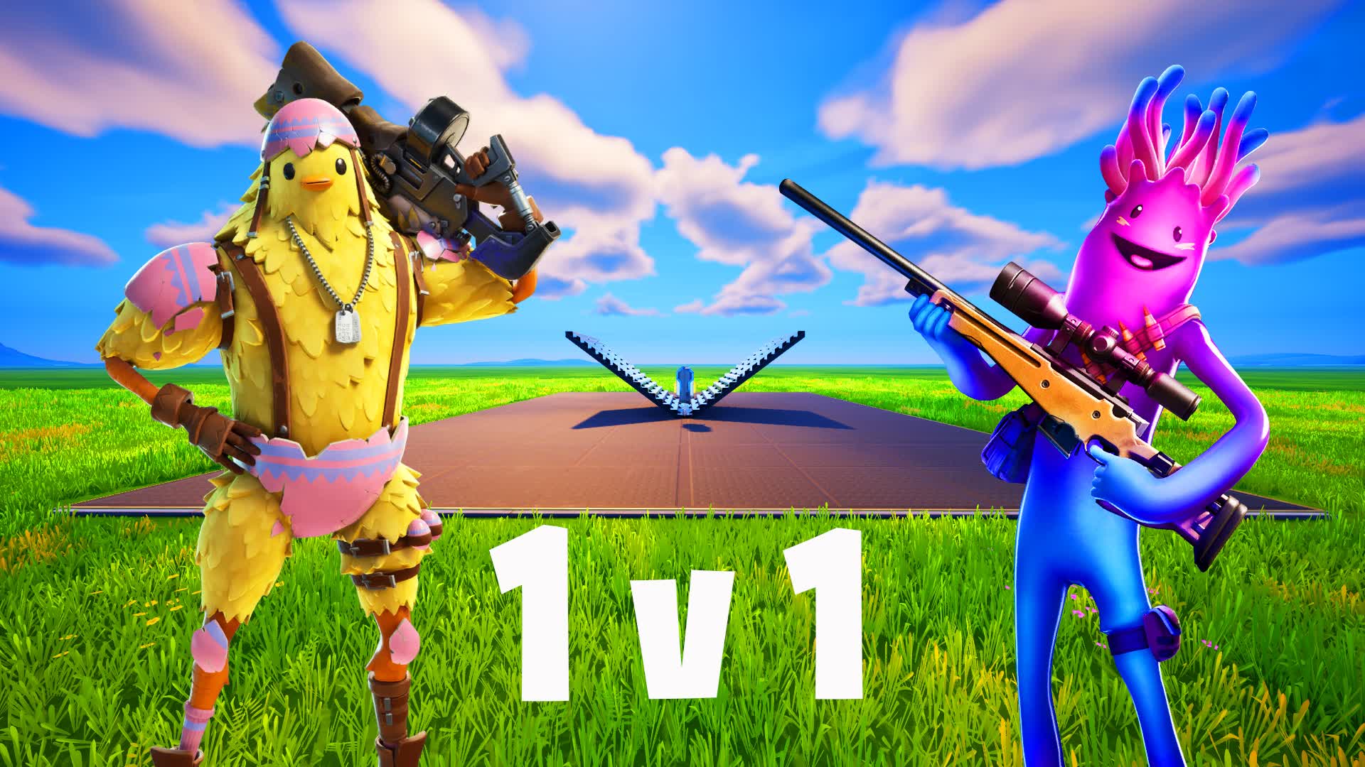 1v1 WITH ALL THE GUNS