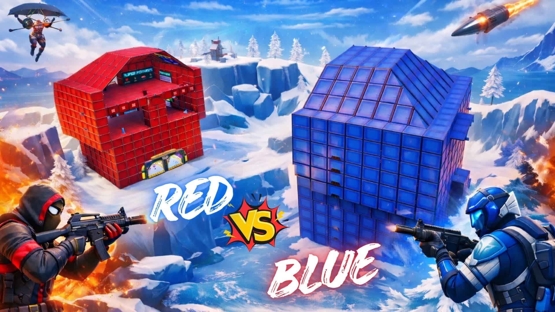 元祖赤vs青 - スノーフォール エディション