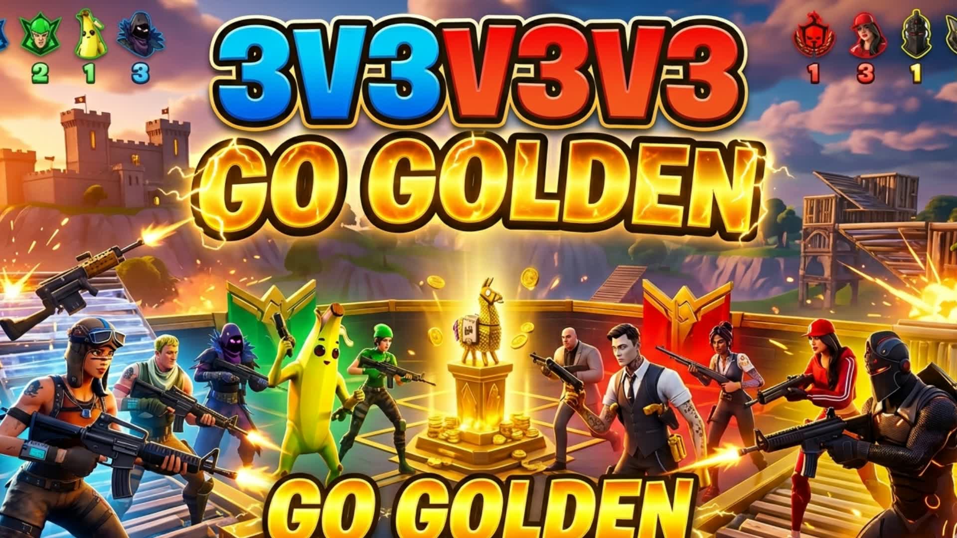 3v3v3v3 GOゴールディング