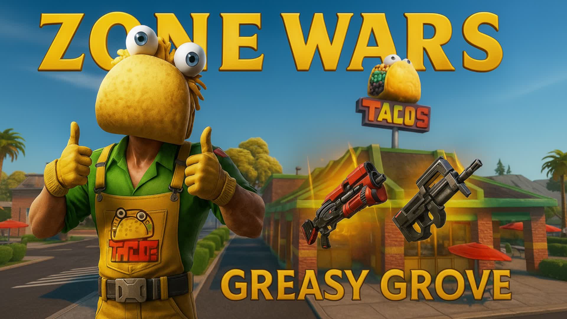 GREASY GROVE ZONE WARS🌳