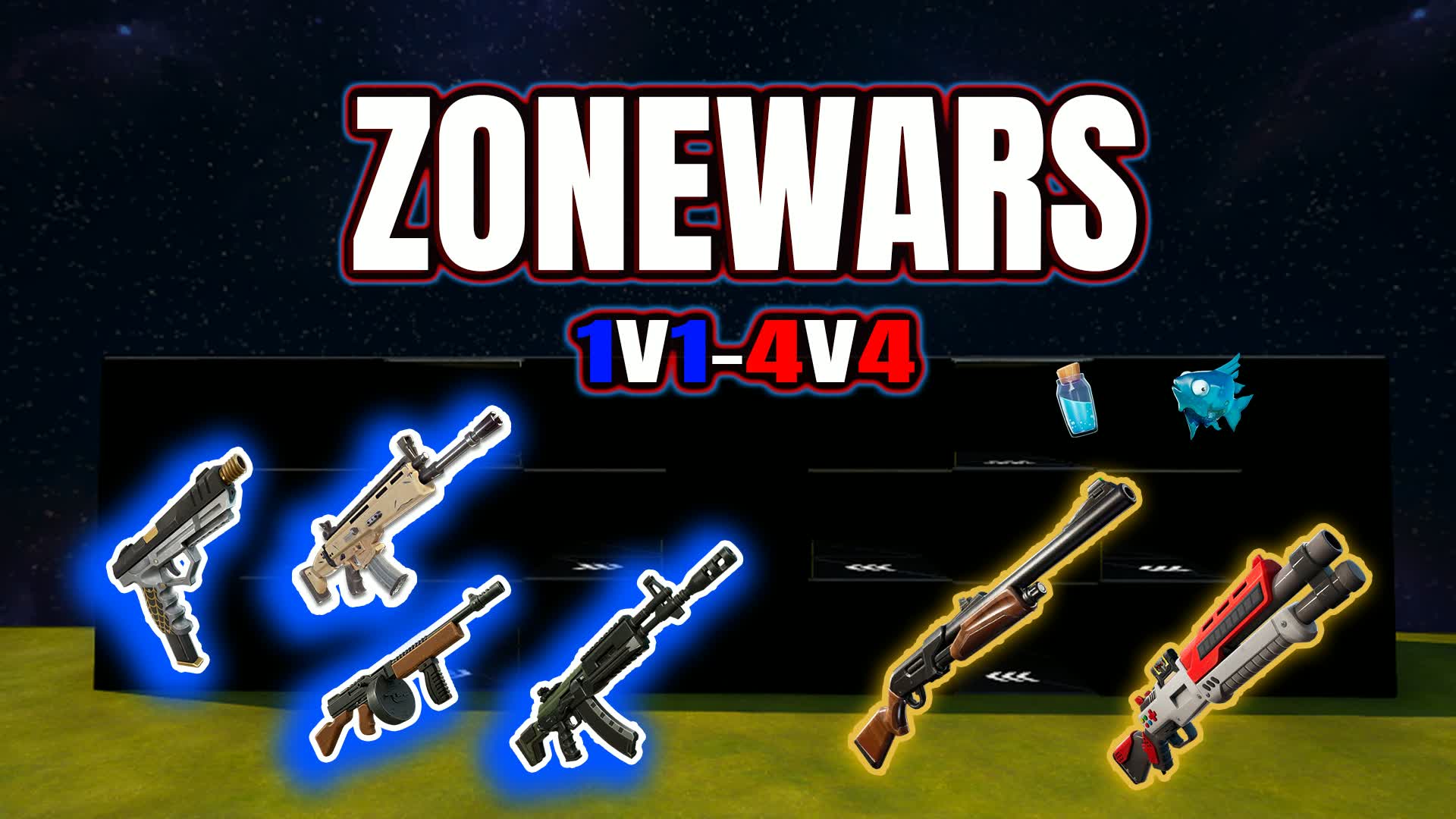 レックス 1v1-4v4 プロゾーンウォーズ