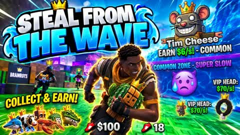 🏃 💰Steal From The Wave🌊 🚨