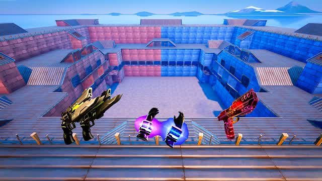 Red vs Blue: Warehouse Warfare