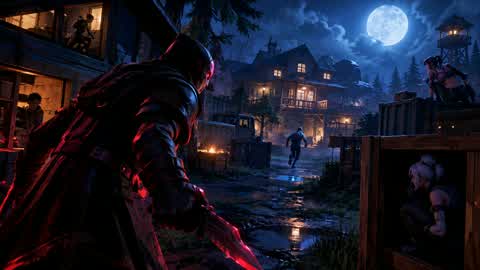 Running away from the killer
