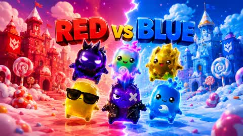 SUPER RED vs BLUE 💥 CHALLENGE TEAMS