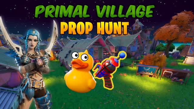 PRIMAL VILLAGE - Prop Hunt 🦖