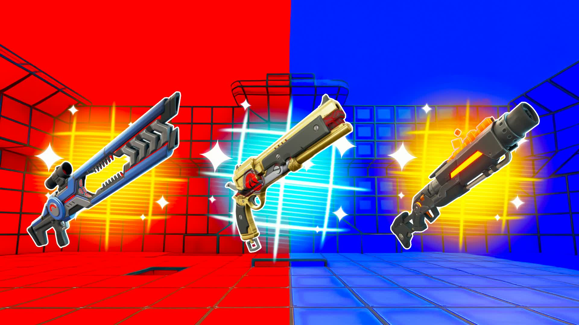 MEGA SUPER GOATED レッド 対 ブルー