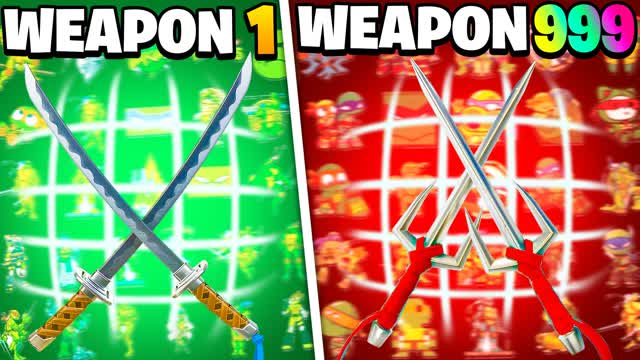 TMNTâALL WEAPONS-GUN GAME