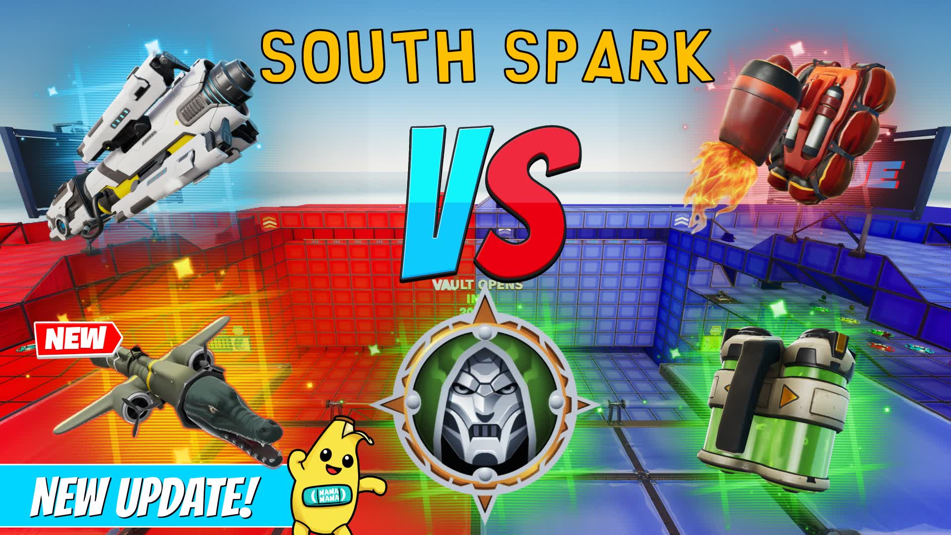 SUPER CHAOTIC 🔴RED VS 🔵BLUE