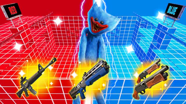 CHAPTER HUGGY RED VS BLUE🔴🔵