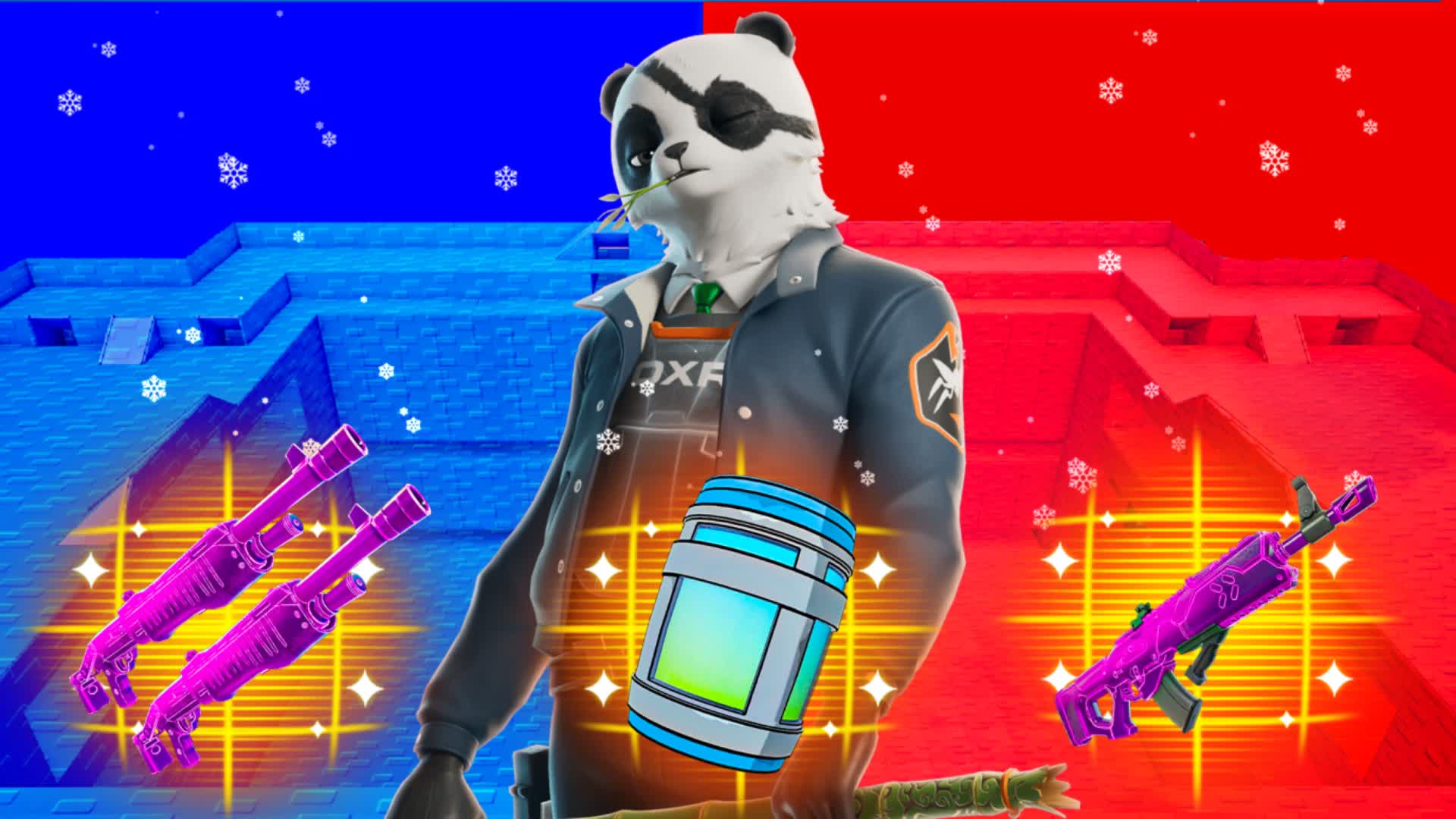 ❄️ Super Winter ❄️ RED VS BLUE 🔴🔵