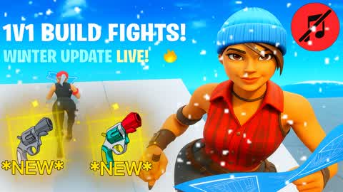 * NEW UPDATE !! *1v1 BUILD FIGHTS ❄️
