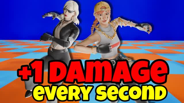+1 DAMAGE EVERY SECOND - FREE FOR ALL🎯