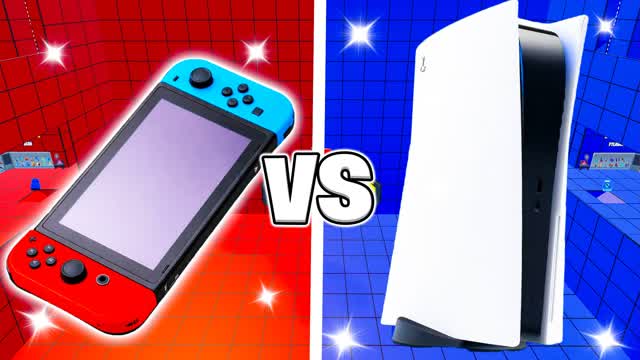 SUPER GIGA SWITCH VS CONSOLE 🔴🔵