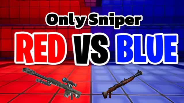 ONLY SNIPER RED VS BLUE 🔴🔵