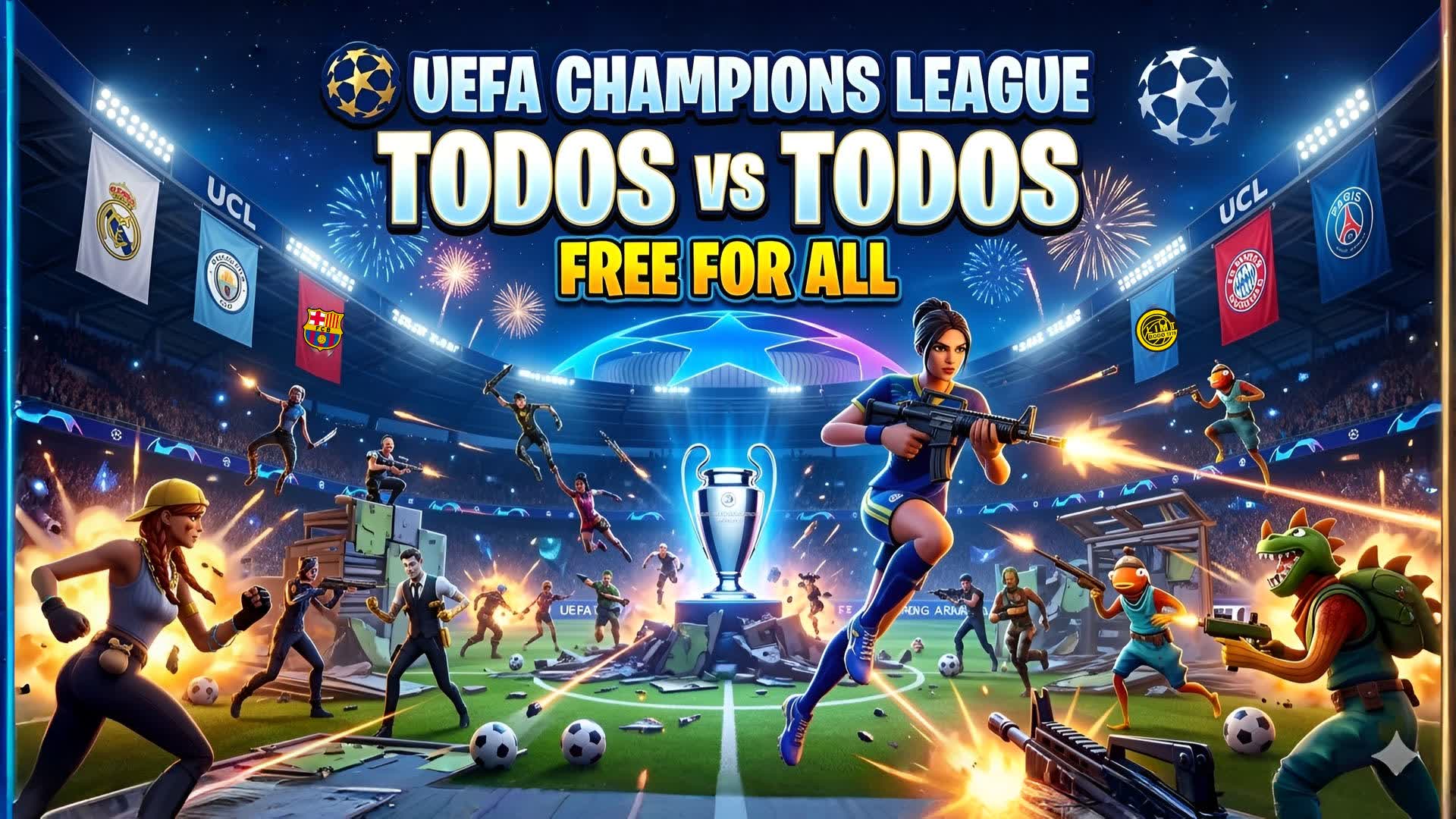 UEFAチャンピオンズリーグフリーフォーオール ⚽️