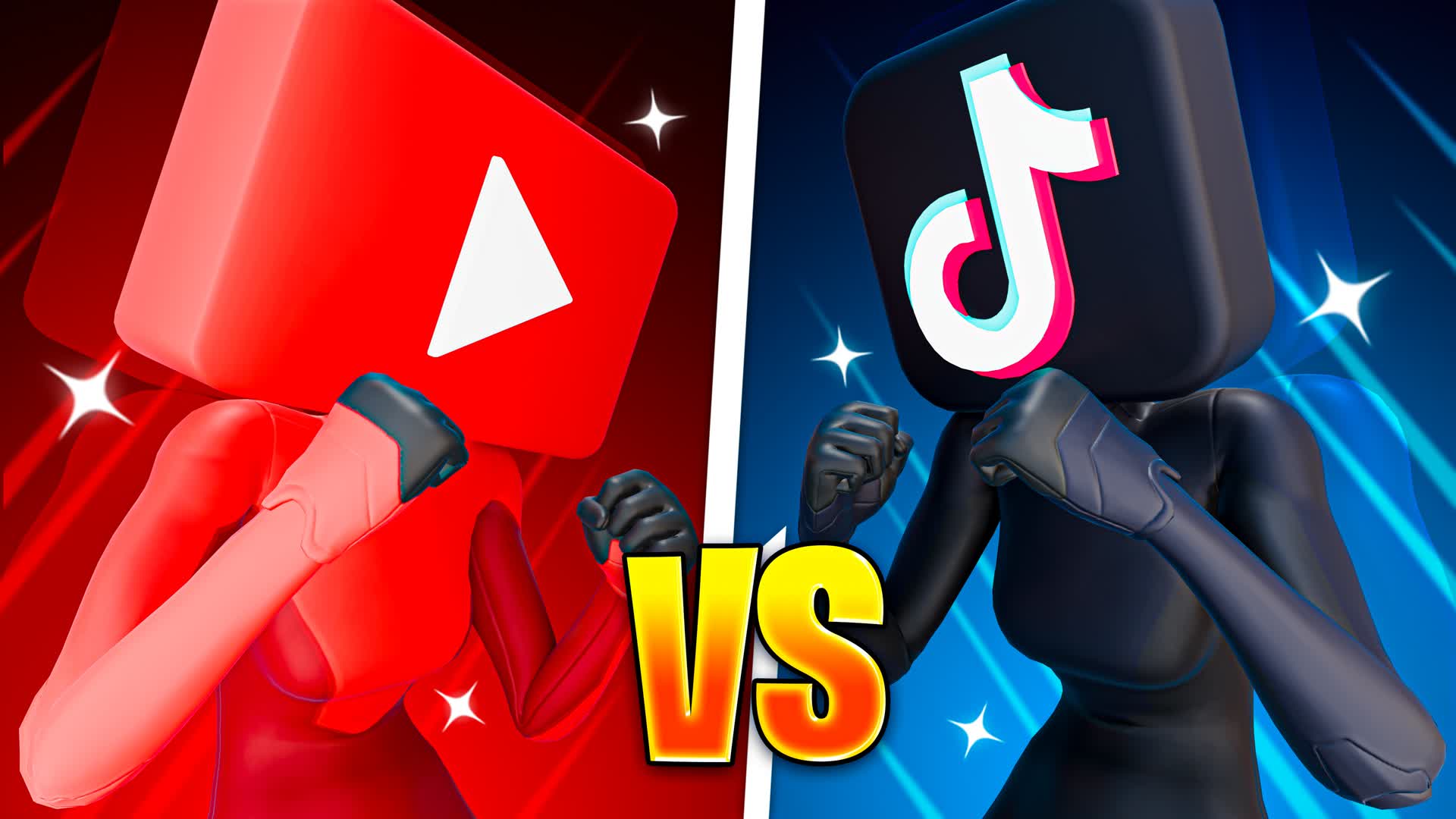 🔴 YouTube VS TikTok ⚫