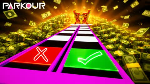 GLASS BRIDGE â- SQUID GAME PARKOUR