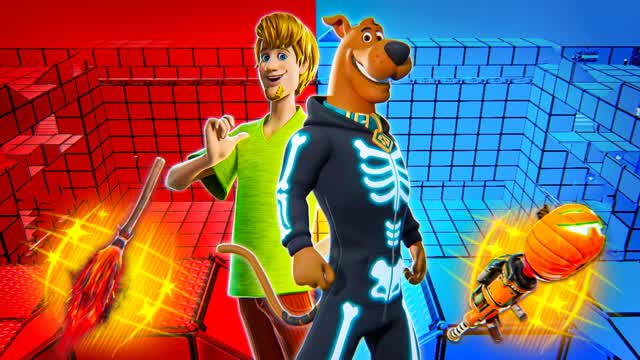 SCARY SCOOBY 🐾 RED VS BLUE🔵🔴