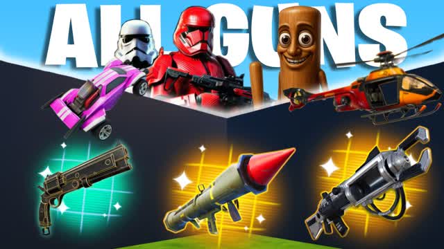 ⭐BRAINROT ALL GUNS - FFA (ALL CARS)⭐