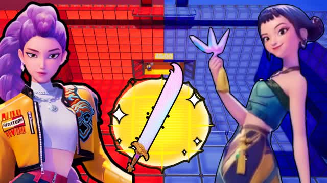 KPop Demon Hunters Red VS Blue ❤️💙