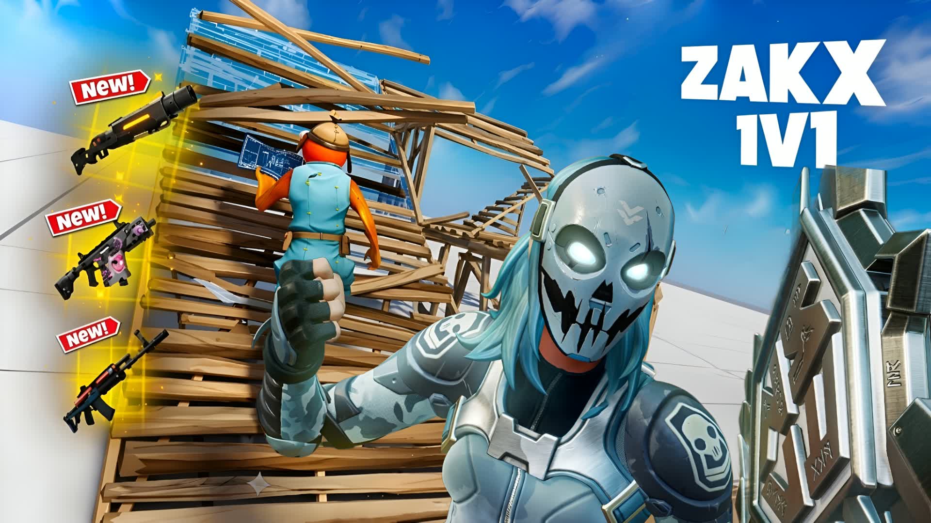 ZAKX 1V1 MAP | 6 PLAYERS ✨💫
