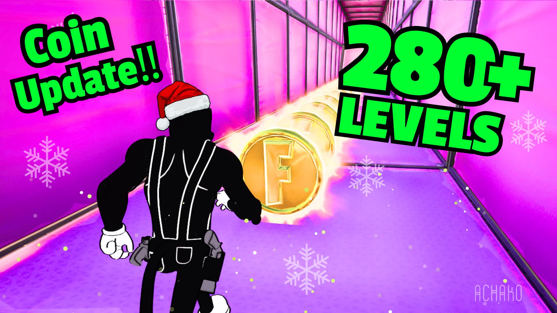 🎄COIN PARKOUR 280+🎄Winter Version