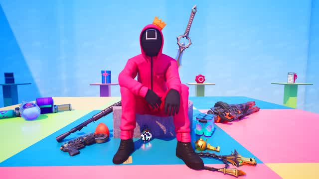 SQUID PILLARS GUN GAME