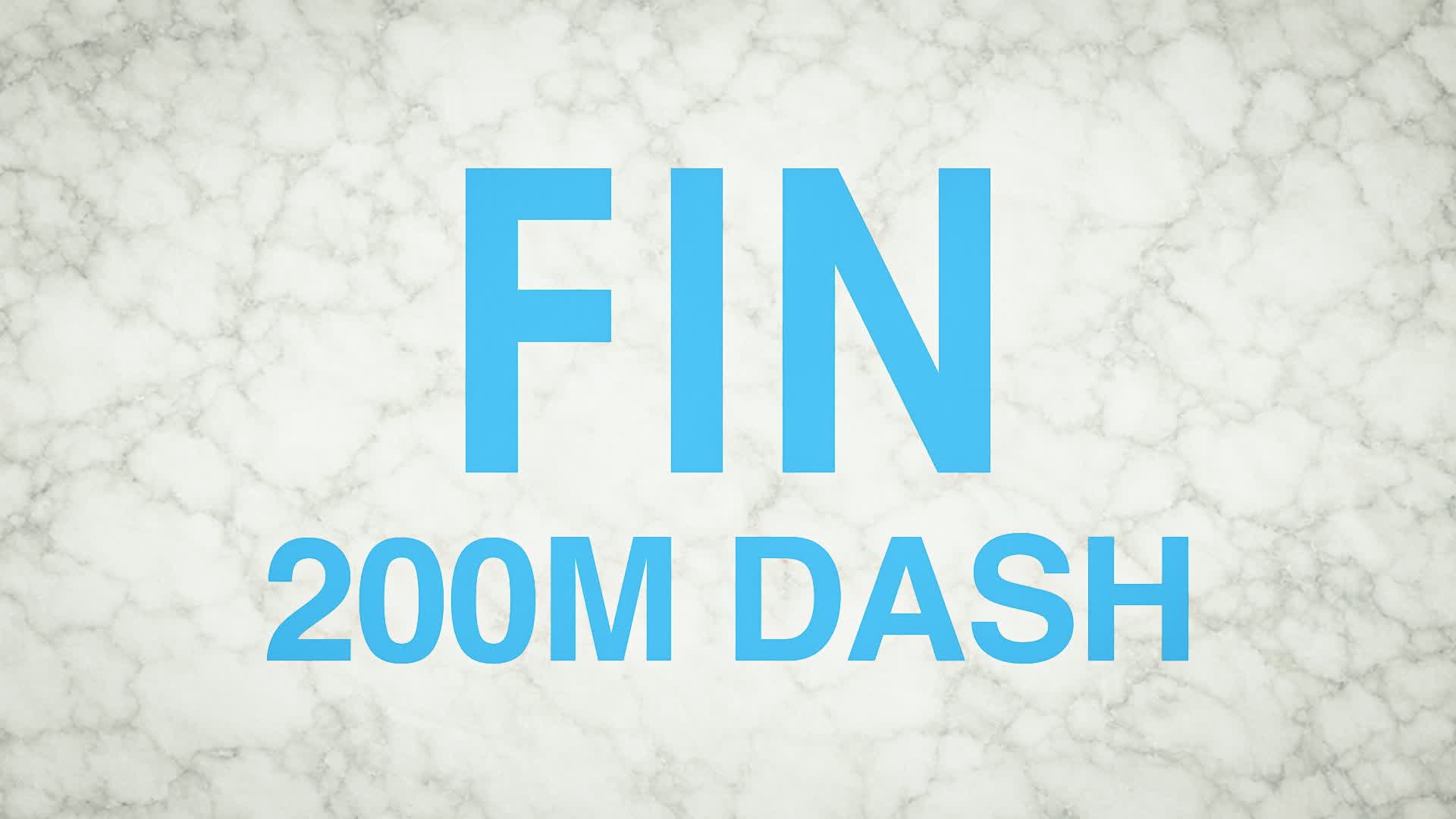 FIN 200m Dash
