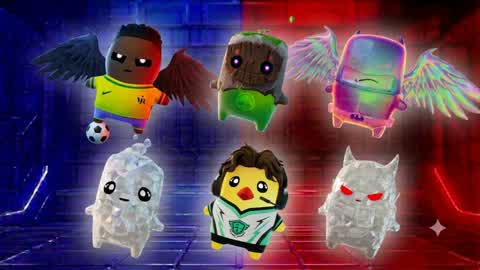 MEGA CRAZY RED VS BLUE