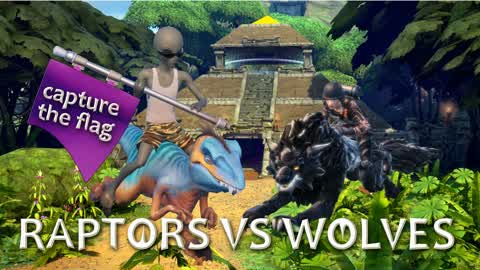 RAPTORS VS WOLVES Capture the Flag