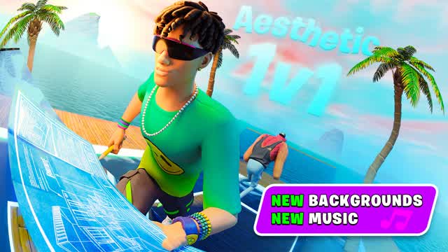 Aesthetic 1v1 Build Fights