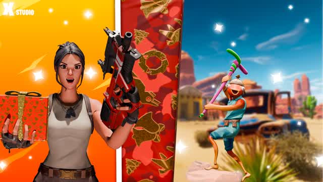 THE DESERT 🎁 FFA ZONE WARS ZERO BUILD