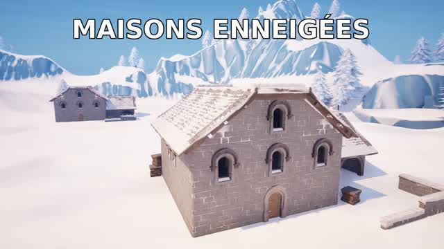 Maisons Enneigées