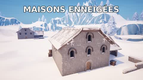 Snowy houses