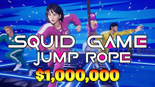 IMPOSSIBLE JUMP ROPE SQUID GAME 3 오징어 게임