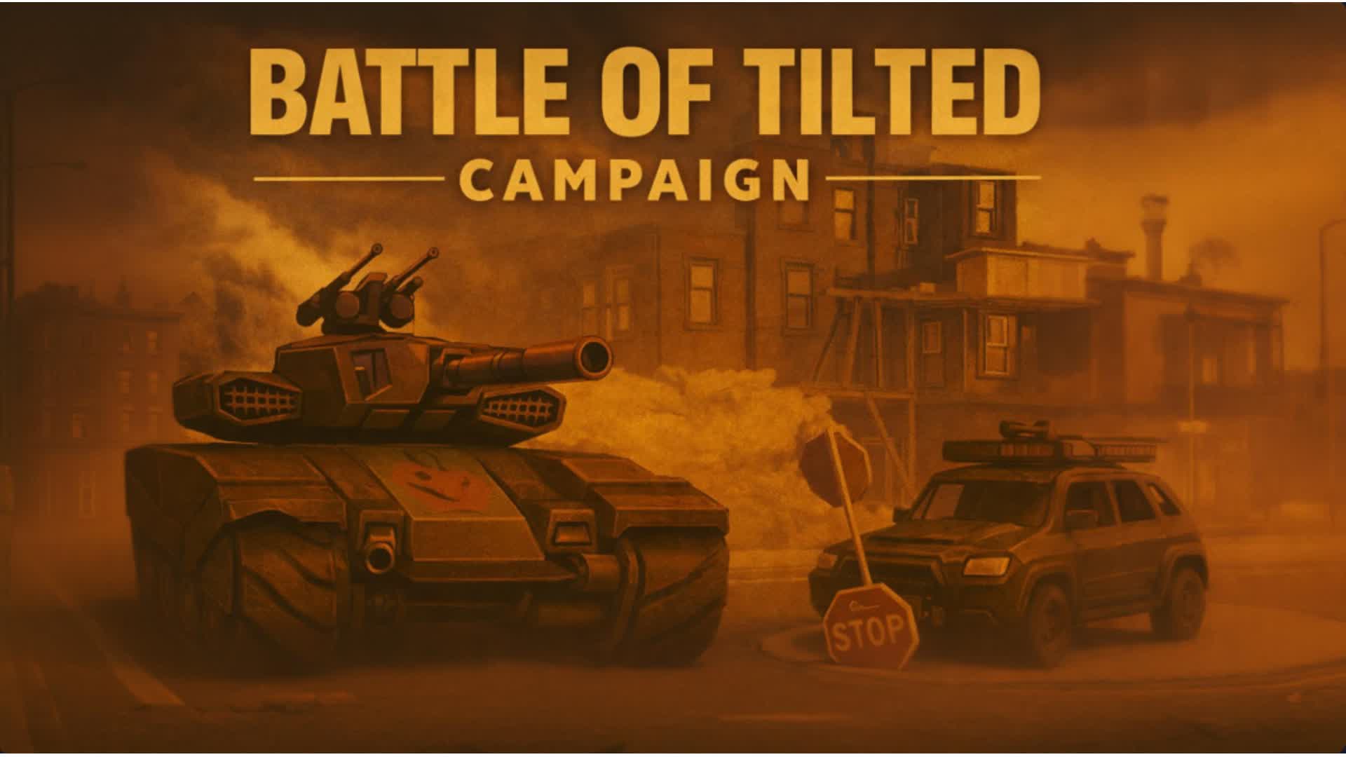 傾いたタワーの戦い - キャンペーン