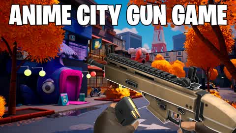 🔫 Anime City Gun Game 🎯 One Shot