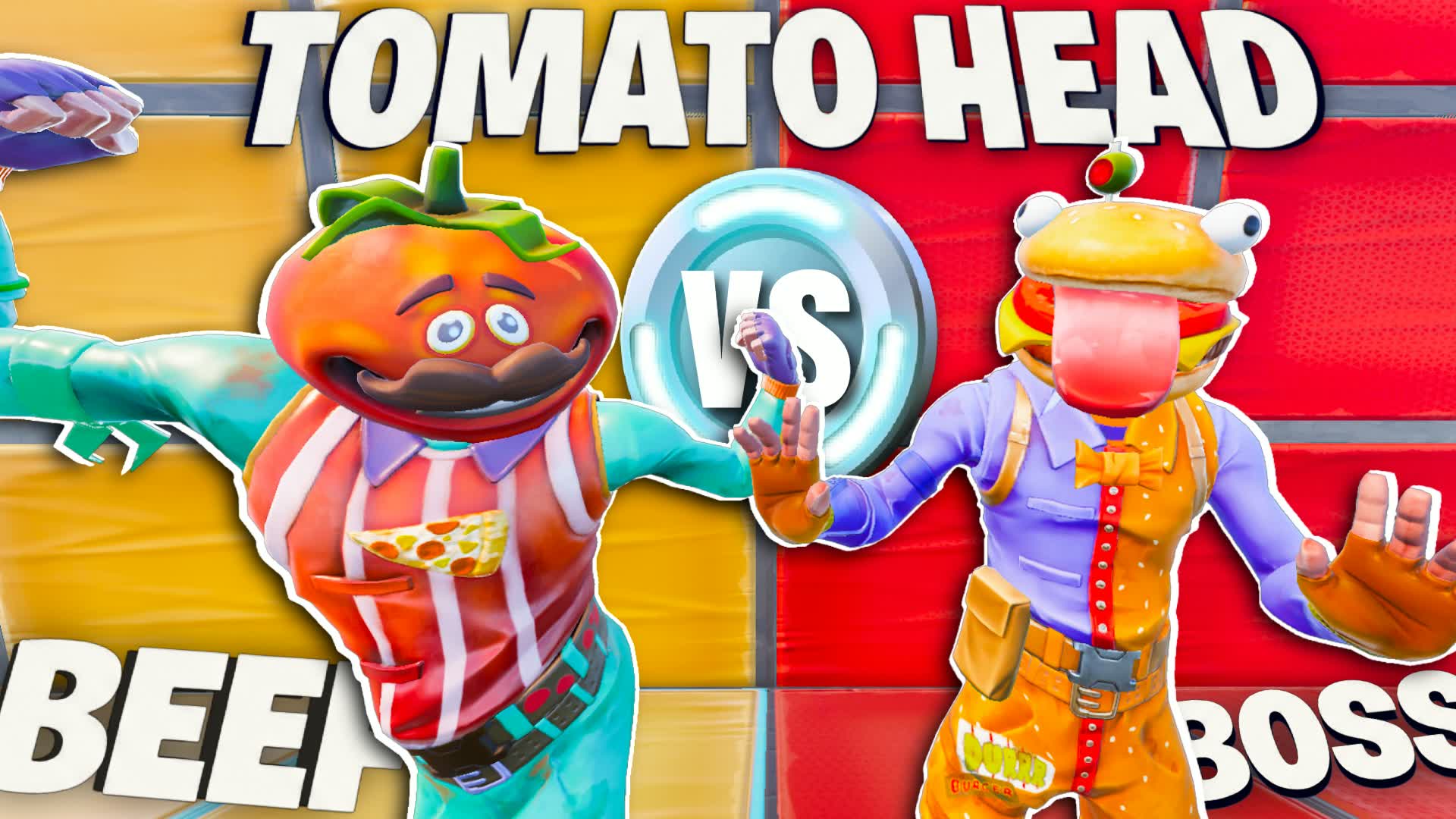 ビーフボス vs.トマトヘッド！